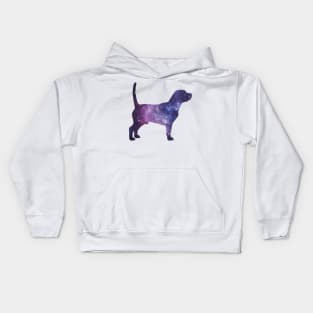 galaxy beagle Kids Hoodie